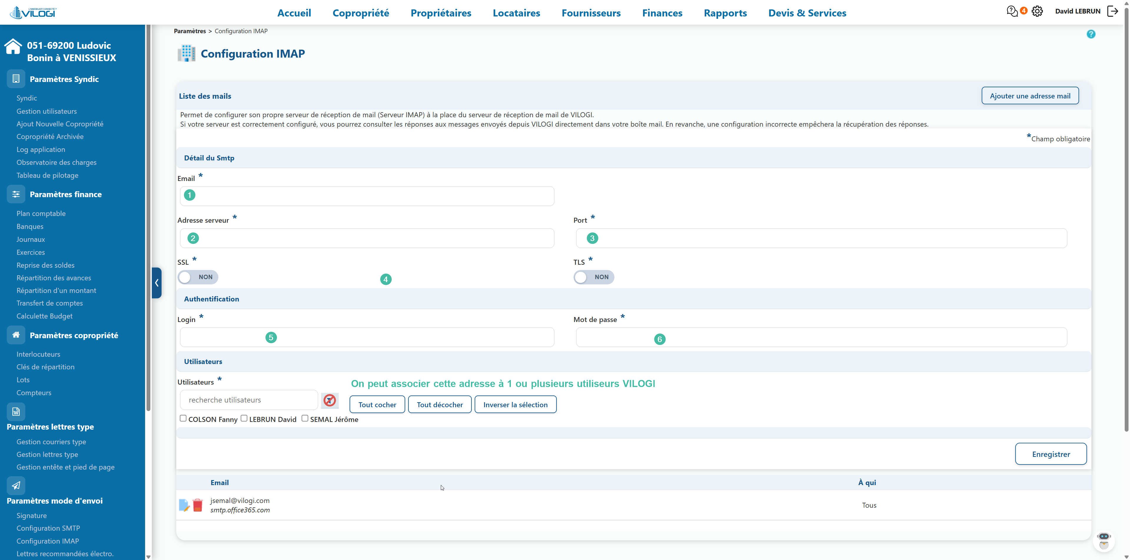 Un paramétrage assez simple Tutoriel logiciel immobilier pour syndics et administrateurs de biens